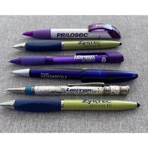 Metadate Zyrtec Lipitor Prilosec Drug Rep Pens Pen Lot ADHD